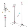 ULANZI MT-44 M MagSafe statief selfiestick met Bluetooth-afstandsbediening, 149 cm, wit