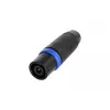 Neutrik NLT4MXX-BAG 4-polige mannelijke speakON luidsprekerkabel-stekkerverbinder, zwart