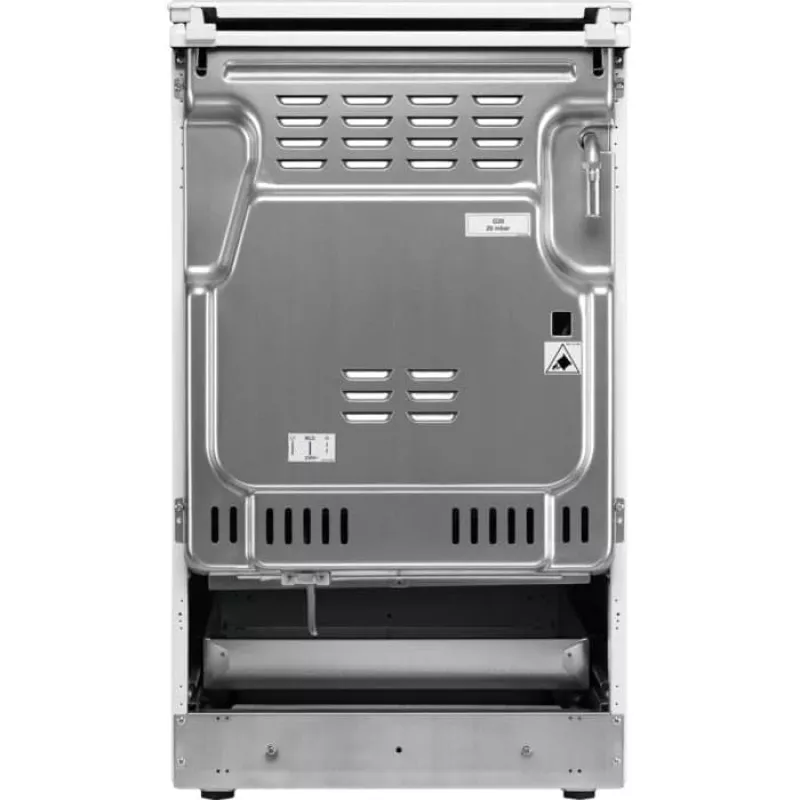 Electrolux LKK560232W vrijstaand gasfornuis met elektrische oven, 58 L, wit
