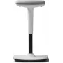 DAUPHIN Trendoffice to-swift gestoffeerde bureaustoel, witte polyestervezel, wit kunststof frame 9299KVWFWKVWS73GSR10UGS165031
