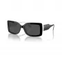 Michael Kors Hvar MK21653920875 dameszonnebril, donker schildpad montuur, bruin gradient-glas, 56-17-140 mm