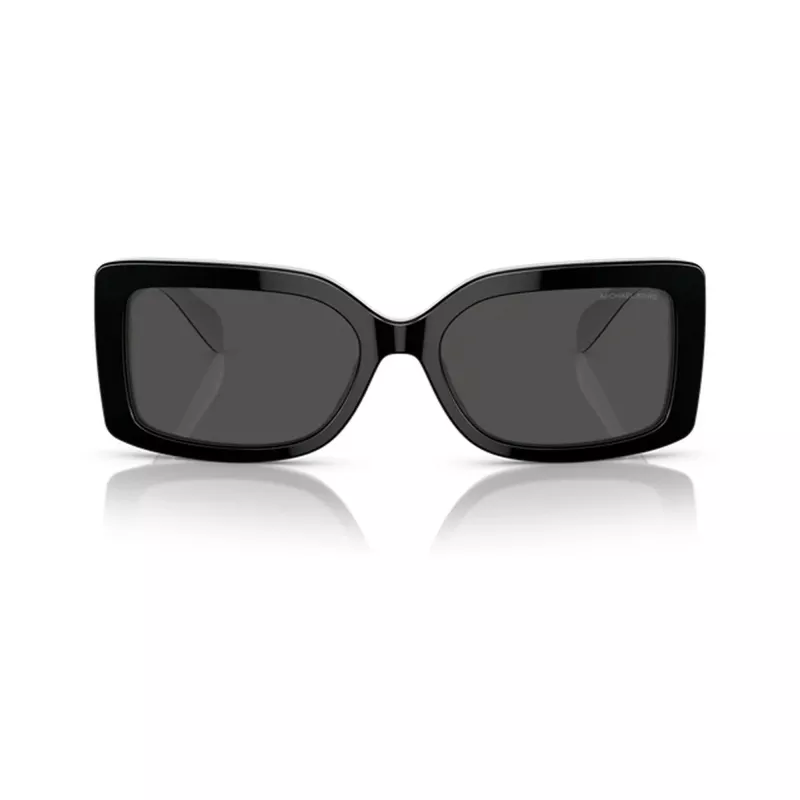 Michael Kors Hvar MK21653920875 dameszonnebril, donker schildpad montuur, bruin gradient-glas, 56-17-140 mm