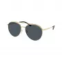 Michael Kors dameszonnebril MK1138-101487 goudkleurig montuur, donkergrijze gradientglazen 58mm