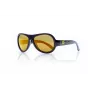 SHADEZ Designer Polka Sunflower zwarte junior zonnebril voor 3-7 jaar
