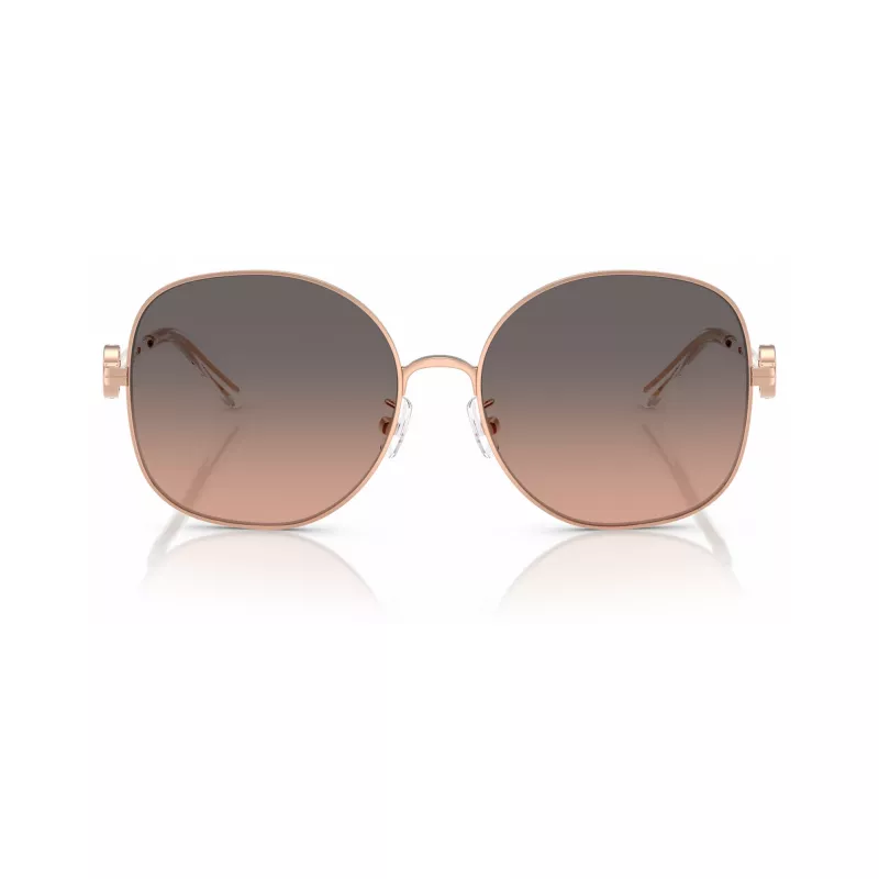 Tory Burch TY6112-3358G9 dameszonnebril, Havana montuur, bruine gradientglazen, 56mm