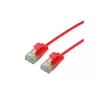ROLINE RM UTP patchkabel Cat6A/Class EA Slim rood 0,3m 21.45.3411