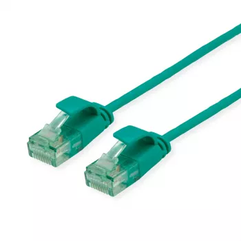 ROLINE RM UTP patchkabel Cat.6A/Class EA SLIM groen 0,15m 21.45.3430