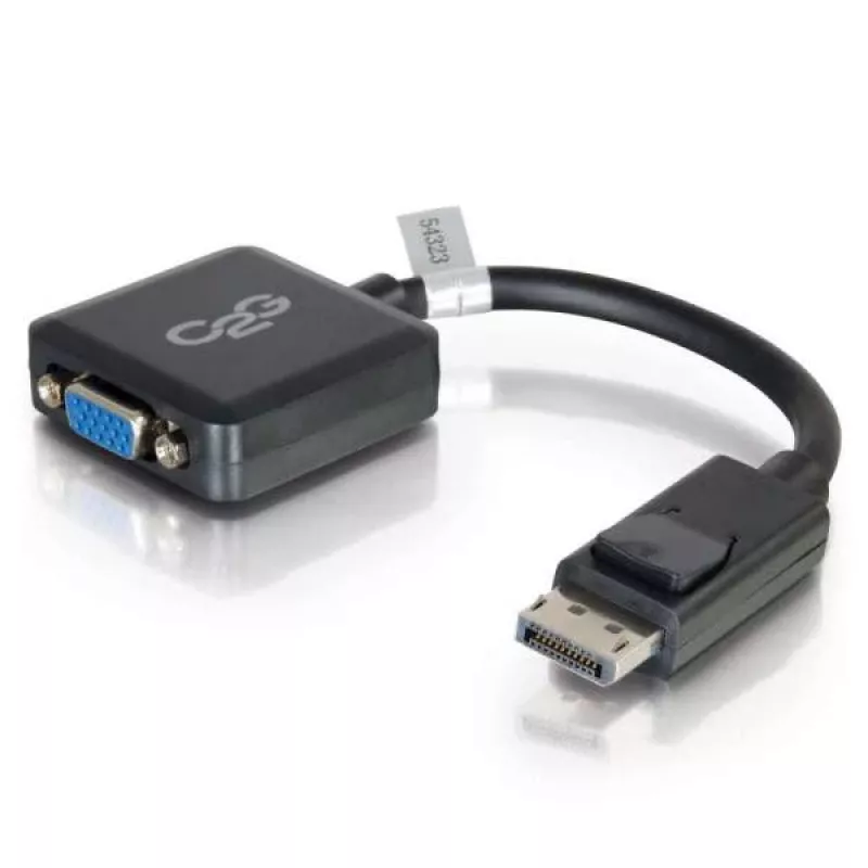 C2G 20cm DisplayPort stekker naar VGA bus actieve adapterkabel 84323