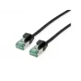 ROLINE RM U/FTP Patchkabel Cat.6A/Class EA SLIM Zwart 3m - FTP (21.45.3356)