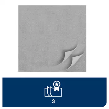 TORK Soft Dinner Advanced antraciet 3-laags servetten 39 x 39,5 cm, 100 stuks (509401)