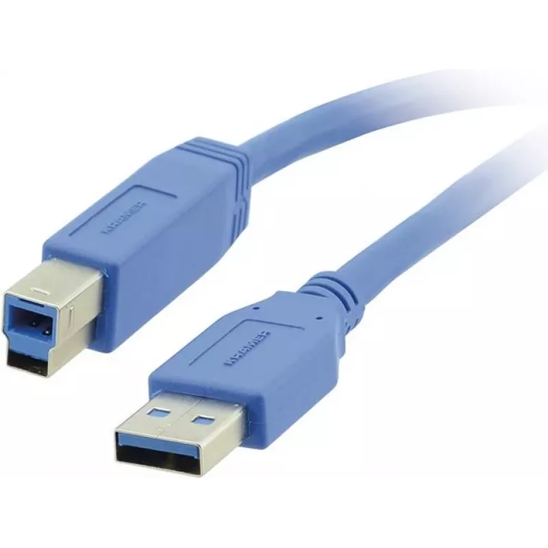 Kramer C-USB3/AB-6 USB 3.0 kabel, USB-A stekker naar USB-B stekker, 1,83 m, blauw 96-0235006