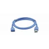 Kramer C-USB3/MICROB USB 3.2 Gen 1 kabel, USB-A naar Micro-USB B, 1,8 m, blauw 96-02356006