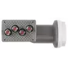 AXING SCO411 quad-LNB (SCO00411) - 4-uitgang universele LNB voor satellietontvangst