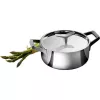Electrolux E9KLSA11 kookpan met deksel, 3 L, rond, chroom