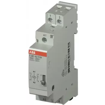 ABB installatierelais 24 V AC/DC spoel, 16 A, 1 NO + 1 NC, DIN-rail, E297-16-11/24 2TAZ311000R2043