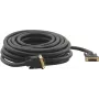 Kramer C-DM/DM/XL serie DVI-D Single Link kabel, DVI-D stekker naar DVI-D stekker, 10,6 m, zwart, duimschroeven (94-0111035)