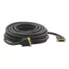 Kramer C-DM/DM/XL serie DVI-D Single Link kabel, DVI-D stekker naar DVI-D stekker, 10,6 m, zwart, duimschroeven (94-0111035)