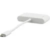 Kramer ADC-U31C/M2 USB-C-multipoort-adapter – 4K HDMI, USB-A, USB-C PD, 17 cm, wit 99-97210004