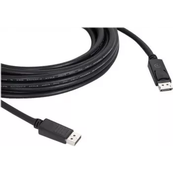 Kramer C-DP-50 DisplayPort-kabel 15,2 m 4K zwart vergrendelbaar 97-0617050