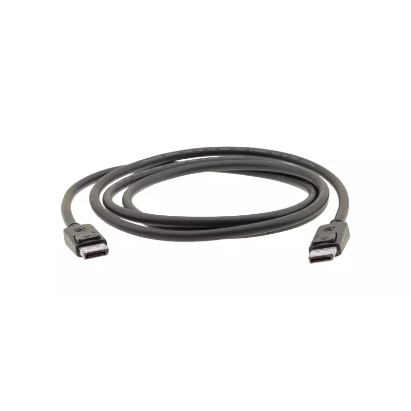 Kramer C-DP-50 DisplayPort-kabel 15,2 m 4K zwart vergrendelbaar 97-0617050
