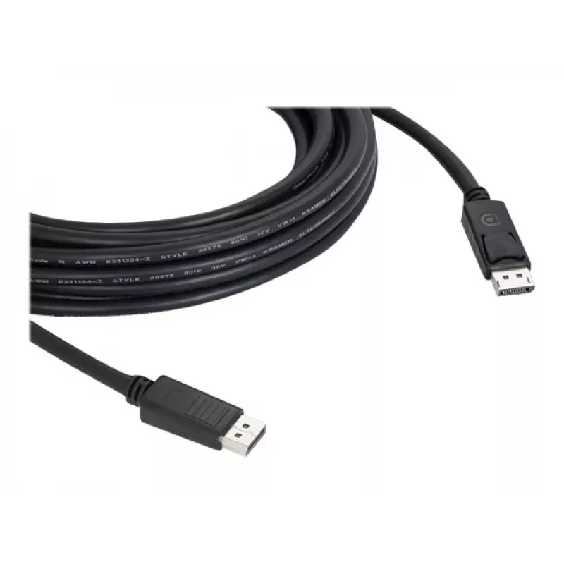 Kramer C-DP-50 DisplayPort-kabel 15,2 m 4K zwart vergrendelbaar 97-0617050