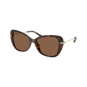 Michael Kors dames zonnebril MK2230U30063G Dark Tortoise Brown Gradient 56/16/140 mm