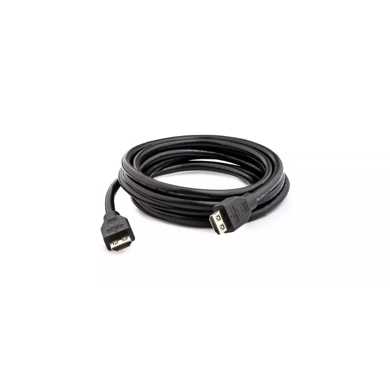 Kramer C-HMU-3 ultra high speed HDMI-kabel met ethernet, 0,9 m, vergrendelbare stekkers, zwart, 8K 60 Hz 97-0102003