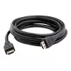 Kramer C-HMU-3 ultra high speed HDMI-kabel met ethernet, 0,9 m, vergrendelbare stekkers, zwart, 8K 60 Hz 97-0102003