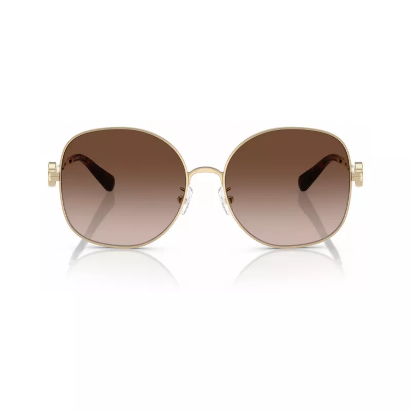 Tory Burch TY6112-334613 dames zonnebril butterfly dark havana bruin gradient 56/16/140 mm
