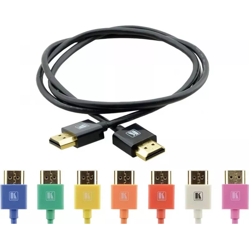 Kramer C-HM/HM/PICO/BK-5 high-speed HDMI-kabel met ethernet - 1,52 m, zwart 97-0132005
