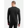 Odlo Merino 200 BL Top Crew Neck LS baselayer top - zwart - XXL