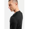 Odlo Merino 200 BL Top Crew Neck LS baselayer top - zwart - XXL