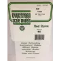 Evergreen polystyreenplaat 300 mm x 150 mm x 1,00 mm, 2-pack, wit 9040