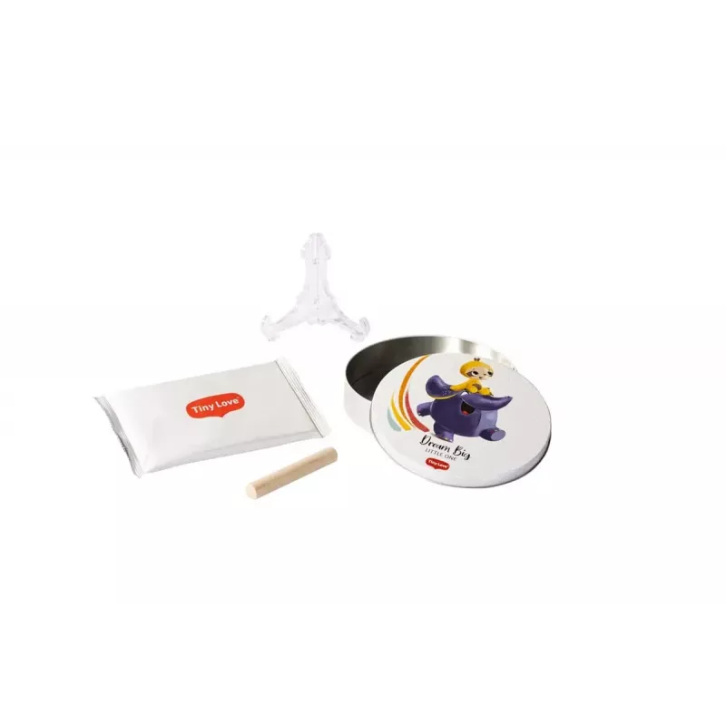 Tiny Love Magic Box ronde baby hand- en voetafdruk herinneringsset