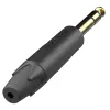 Neutrik NP3XX-AU-0 1/4 inch TRS klinkstekker met vergulde contacten