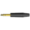 Neutrik NP3XX-AU-0 1/4 inch TRS klinkstekker met vergulde contacten