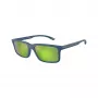 Armani Exchange AX4157SU83768 herenzonnebril matzwart donkergrijs 57/19/145 mm