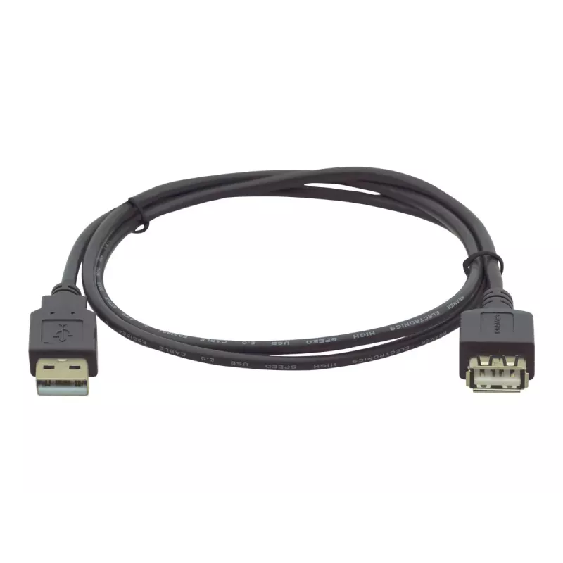 Kramer Electronics C-USB/AAE-10 USB 2.0 kabel, USB-A stekker naar USB-A stekker, 3 m, wit 96-02121010