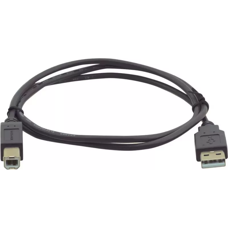 Kramer Electronics 0,9m USB 2.0 kabel USB-A stekker naar USB-B stekker zwart (96-0215003)