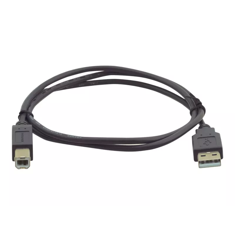 Kramer Electronics 0,9m USB 2.0 kabel USB-A stekker naar USB-B stekker zwart (96-0215003)