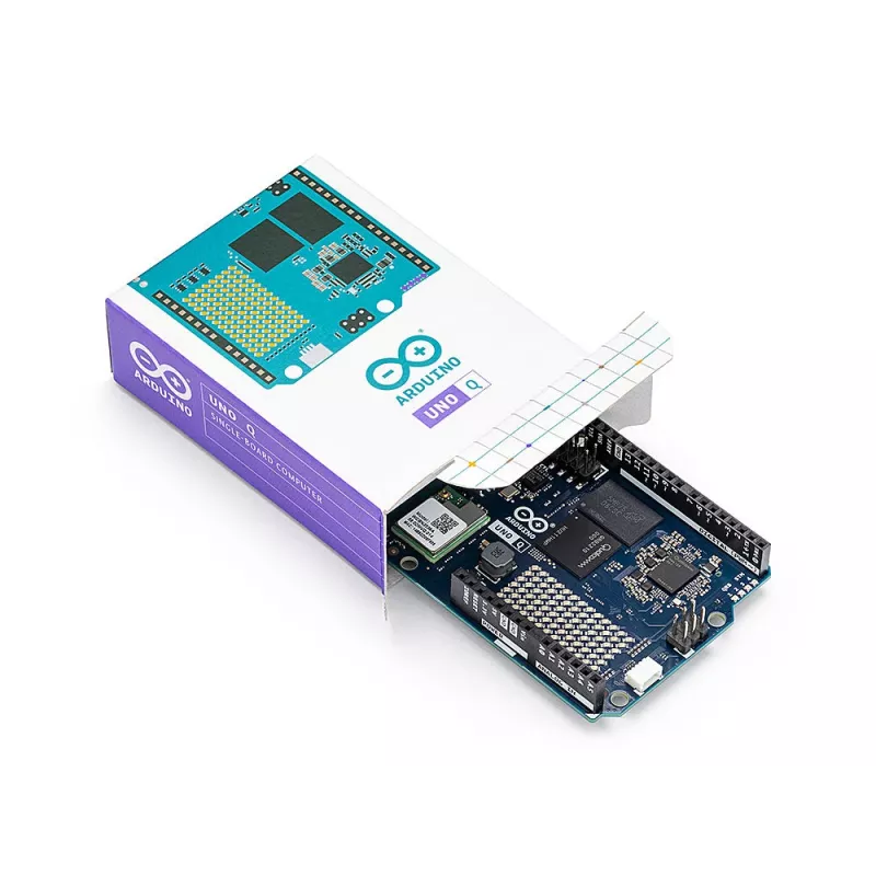 Arduino Uno Q ABX00162 Ontwikkelbord, 2 GB / 16 GB eMMC, 4 x 2,0 GHz