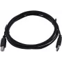 Kramer Electronics USB 2.0-kabel A naar B 1,8 m zwart 96-0215006