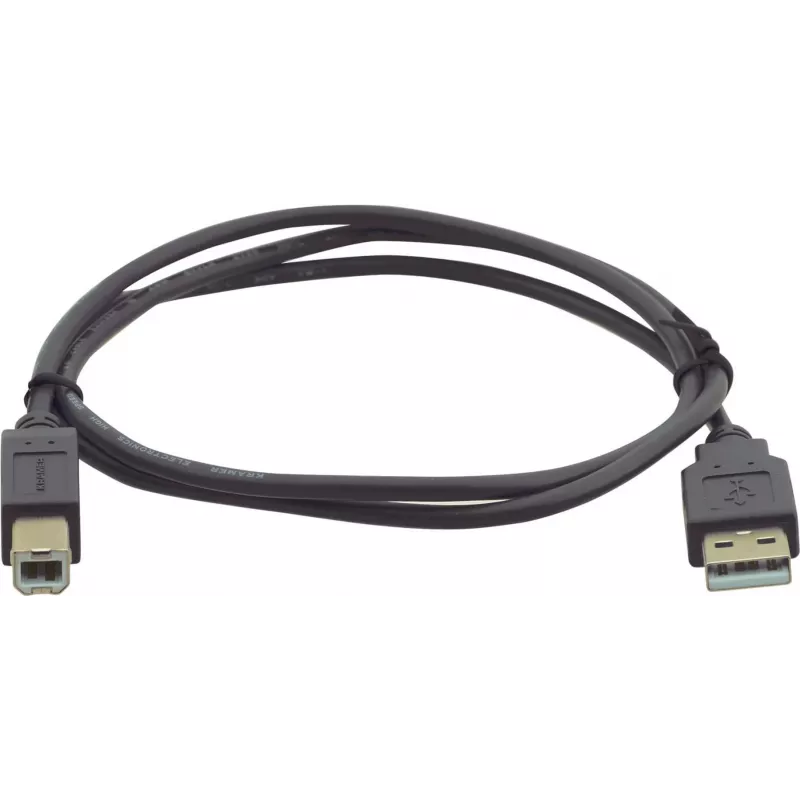 Kramer Electronics USB 2.0-kabel A naar B 1,8 m zwart 96-0215006