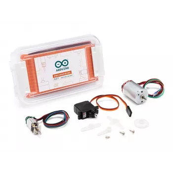 Arduino AKX00033 motor voor Engineering Kit R2 - 12V borstel-DC-motor, 6000 tpm, D-as
