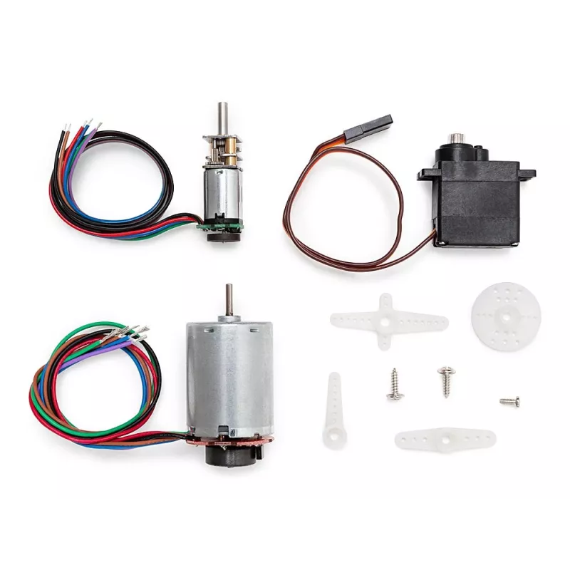 Arduino AKX00033 motor voor Engineering Kit R2 - 12V borstel-DC-motor, 6000 tpm, D-as