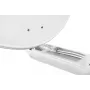 AXING SAA 85-01N aluminium satellietschotel 85 cm, lichtgrijs SAA08501N