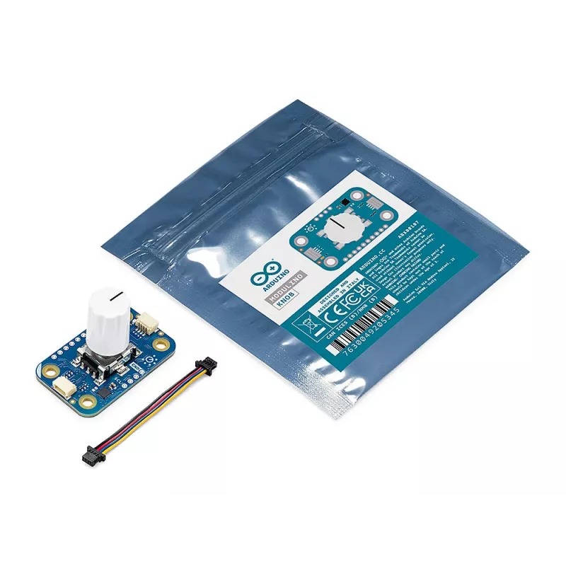 Arduino ABX00107 Modulino Knob draaiknopmodule met drukknop