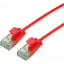 ROLINE RM UTP-patchkabel Cat.6A/Class EA SLIM rood 1m 21.45.3413