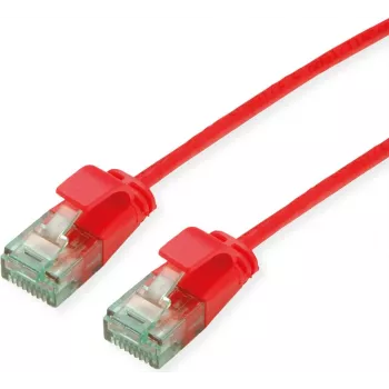 ROLINE RM UTP-patchkabel Cat.6A/Class EA SLIM rood 2m 21.45.3415
