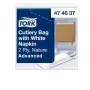 TORK 100 bestekhulsels bruin 6,0 x 19,5 cm (474637)
